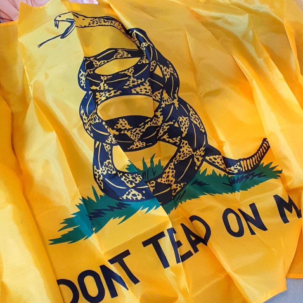 Dont tred on me flag